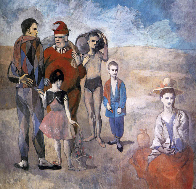 Family of Saltimbanques