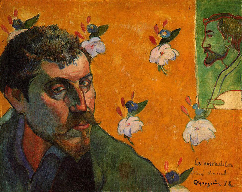 Self-Portrait Dedicated to Vincent van Gogh (Les Misérables)