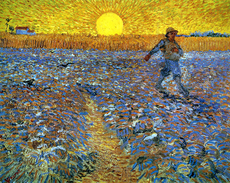 Sower with Setting Sun