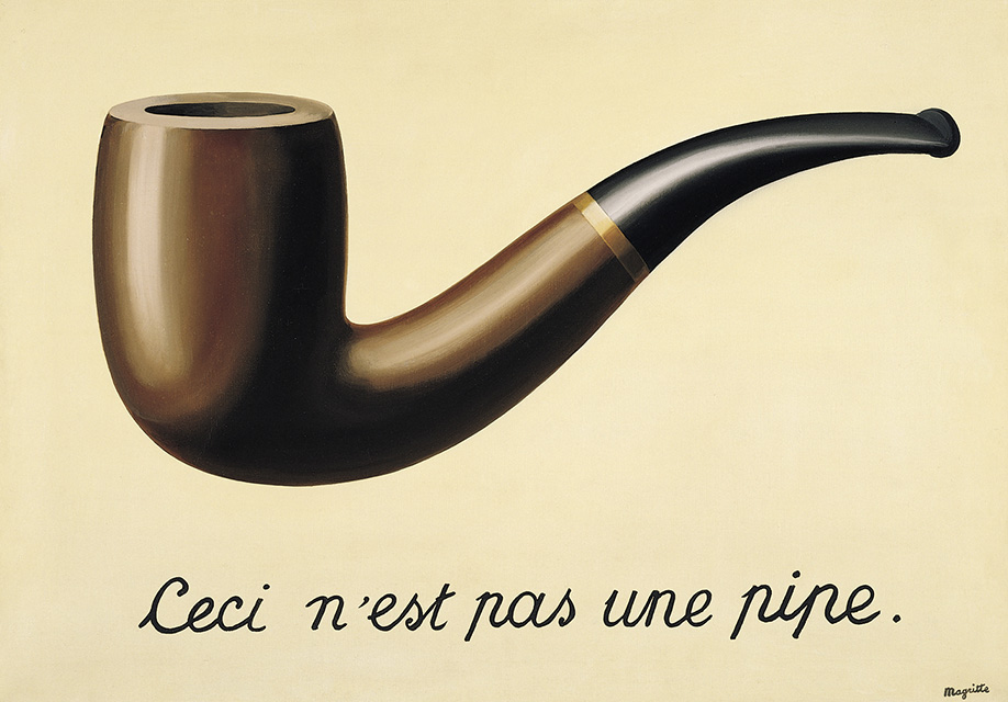The Treachery of Images (This is not a pipe)