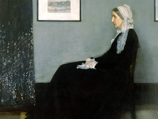 Arrangement in Grey and Black: Portrait of the Painter's Mother