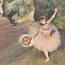 Ballet Dancer with a Bouquet