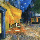 Sidewalk Café at Night